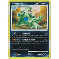 Tyranitar 17/123 DP Mysterious Treasures Reverse Holo Rare Pokemon Card NEAR MINT TCG