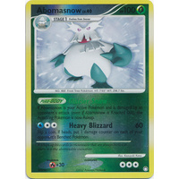 Abomasnow 19/123 DP Mysterious Treasures Reverse Holo Rare Pokemon Card NEAR MINT TCG