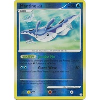 Mantine 29/123 DP Mysterious Treasures Reverse Holo Rare Pokemon Card NEAR MINT TCG