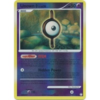 Unown I 37/123 DP Mysterious Treasures Reverse Holo Rare Pokemon Card NEAR MINT TCG