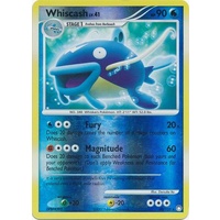 Whiscash 40/123 DP Mysterious Treasures Reverse Holo Rare Pokemon Card NEAR MINT TCG