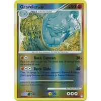 Graveler 51/123 DP Mysterious Treasures Reverse Holo Uncommon Pokemon Card NEAR MINT TCG