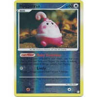 Happiny 52/123 DP Mysterious Treasures Reverse Holo Uncommon Pokemon Card NEAR MINT TCG