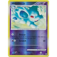 Nidorina 56/123 DP Mysterious Treasures Reverse Holo Uncommon Pokemon Card NEAR MINT TCG