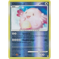 Chansey 76/123 DP Mysterious Treasures Reverse Holo Common Pokemon Card NEAR MINT TCG