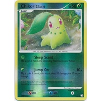 Chikorita 77/123 DP Mysterious Treasures Reverse Holo Common Pokemon Card NEAR MINT TCG