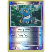 Croagunk 78/123 DP Mysterious Treasures Reverse Holo Common Pokemon Card NEAR MINT TCG