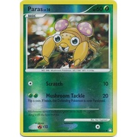 Paras 92/123 DP Mysterious Treasures Reverse Holo Common Pokemon Card NEAR MINT TCG