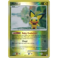 Pichu 93/123 DP Mysterious Treasures Reverse Holo Common Pokemon Card NEAR MINT TCG