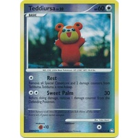 Teddiursa 105/123 DP Mysterious Treasures Reverse Holo Common Pokemon Card NEAR MINT TCG