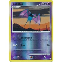 Zubat 108/123 DP Mysterious Treasures Reverse Holo Common Pokemon Card NEAR MINT TCG