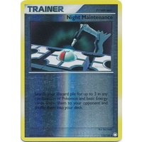 Night Maintenance 113/123 DP Mysterious Treasures Reverse Holo Uncommon Trainer Pokemon Card NEAR MINT TCG