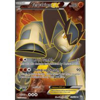 Pokemon TCG English Card Dragons Exalted Ho-oh EX 119/124 Full Art Rare Holo