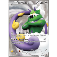 Tornadus 98/98 BW Emerging Powers Holo Ultra Rare Full Art Pokemon Card NEAR MINT TCG