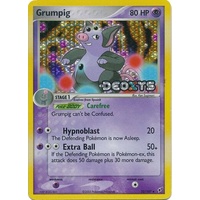 Grumpig 32/107 EX Deoxys Reverse Holo Uncommon Pokemon Card NEAR MINT TCG