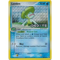 Lombre 34/107 EX Deoxys Reverse Holo Uncommon Pokemon Card NEAR MINT TCG