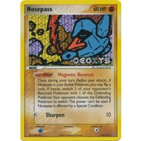 Nosepass 42/107 EX Deoxys Reverse Holo Uncommon Pokemon Card NEAR MINT TCG