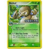 Nuzleaf 43/107 EX Deoxys Reverse Holo Uncommon Pokemon Card NEAR MINT TCG