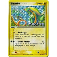 Electrike 60/107 EX Deoxys Reverse Holo Common Pokemon Card NEAR MINT TCG