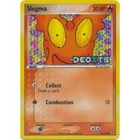 Slugma 74/107 EX Deoxys Reverse Holo Common Pokemon Card NEAR MINT TCG