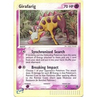 Girafarig 16/97 EX Dragon Reverse Holo Rare Pokemon Card NEAR MINT TCG