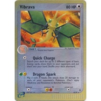 Vibrava 22/97 EX Dragon Reverse Holo Rare Pokemon Card NEAR MINT TCG