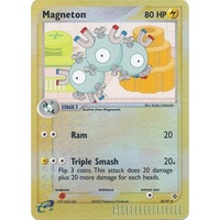 Magneton 35/97 EX Dragon Reverse Holo Uncommon Pokemon Card NEAR MINT TCG