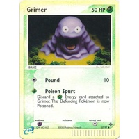 Grimer 57/97 EX Dragon Reverse Holo Common Pokemon Card NEAR MINT TCG