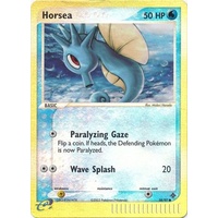 Horsea 58/97 EX Dragon Reverse Holo Common Pokemon Card NEAR MINT TCG