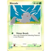 Nincada 66/97 EX Dragon Reverse Holo Common Pokemon Card NEAR MINT TCG