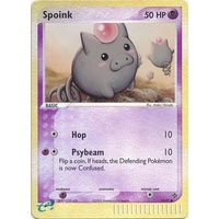 Spoink 74/97 EX Dragon Reverse Holo Common Pokemon Card NEAR MINT TCG