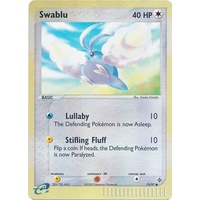 Swablu 75/97 EX Dragon Reverse Holo Common Pokemon Card NEAR MINT TCG