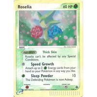 Roselia 9/97 EX Dragon Reverse Holo Rare Pokemon Card NEAR MINT TCG