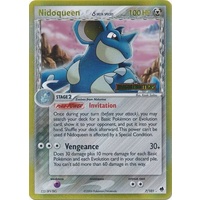 Nidoqueen (Delta Species) 7/101 EX Dragon Frontiers Reverse Holo Rare Pokemon Card NEAR MINT TCG