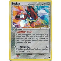 Ledian (Delta Species) 18/101 EX Dragon Frontiers Reverse Holo Rare Pokemon Card NEAR MINT TCG