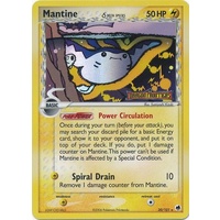 Mantine (Delta Species) 20/101 EX Dragon Frontiers Reverse Holo Rare Pokemon Card NEAR MINT TCG