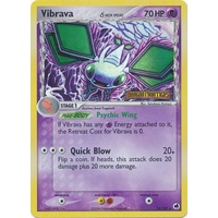 Vibrava (Delta Species) 24/101 EX Dragon Frontiers Reverse Holo Rare Pokemon Card NEAR MINT TCG