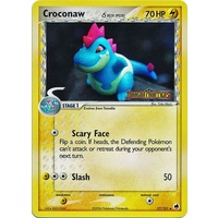 Croconaw (Delta Species) 27/101 EX Dragon Frontiers Reverse Holo Uncommon Pokemon Card NEAR MINT TCG