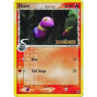 Ekans (Delta Species) 47/101 EX Dragon Frontiers Reverse Holo Common Pokemon Card NEAR MINT TCG