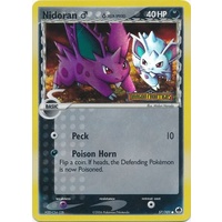 Nidoran (Delta Species) 57/101 EX Dragon Frontiers Reverse Holo Common Pokemon Card NEAR MINT TCG