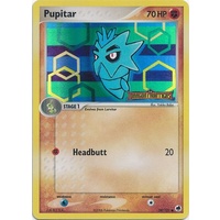 Pupitar 58/101 EX Dragon Frontiers Reverse Holo Common Pokemon Card NEAR MINT TCG