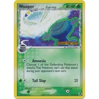 Wooper (Delta Species) 71/101 EX Dragon Frontiers Reverse Holo Common Pokemon Card NEAR MINT TCG