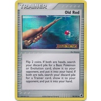 Old Rod 78/101 EX Dragon Frontiers Reverse Holo Uncommon Trainer Pokemon Card NEAR MINT TCG