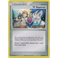 TV Reporter 82/101 EX Dragon Frontiers Reverse Holo Uncommon Trainer Pokemon Card NEAR MINT TCG