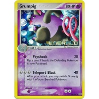 Grumpig 29/106 EX Emerald Reverse Holo Uncommon Pokemon Card NEAR MINT TCG