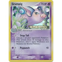 Grumpig 30/106 EX Emerald Reverse Holo Uncommon Pokemon Card NEAR MINT TCG