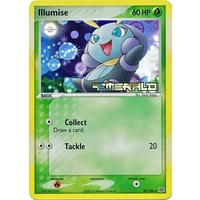 Illumise 32/106 EX Emerald Reverse Holo Uncommon Pokemon Card NEAR MINT TCG