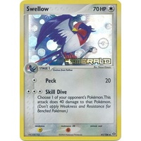 Swellow 41/106 EX Emerald Reverse Holo Uncommon Pokemon Card NEAR MINT TCG