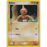 Baltoy 43/106 EX Emerald Reverse Holo Common Pokemon Card NEAR MINT TCG