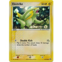 Electrike 47/106 EX Emerald Reverse Holo Common Pokemon Card NEAR MINT TCG